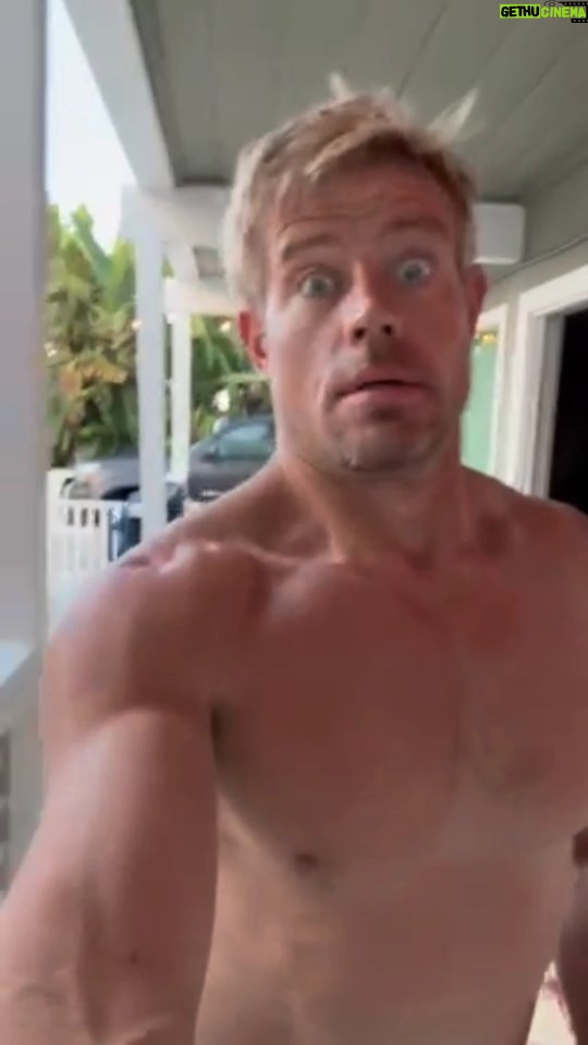 Trevor Donovan Instagram - Better waker-upper than coffee ☕️... #coldplunge #icebath