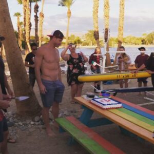 Trevor Donovan Instagram - Do you celebrate your Birthday like this every year?  This is the 1st time I did in over 10 years. Not much of a Birthday person.  Watch what happens at the end of the video. #hotwatermovie #showthemyourass #birthday #libra