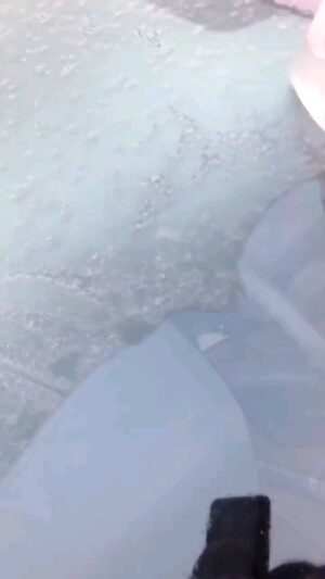 Trevor Donovan Instagram - Best way to defrost the windshield... plastic baggy filled with hot water. 🤘💚 Never pour water directly on your windshield to defrost, it may cause glass to crack. 👍❄️ #themoreyouknow