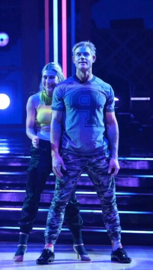 Trevor Donovan Instagram - It is still sinking in that we are in the semifinals.  With 2 left feet and no dance experience, it took a great teacher with the patience of JOB to get me here. Thanks to all of you who supported us along the way. We wouldn't be where we are today without you. You are appreciated. 🤘💚 

#dwts #tremma #disneyplus #dwts31