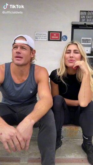 Trevor Donovan Instagram - Emma: 50% of Roger Federer’s name is “er”
Me: 

#dwts #tremma #disneyplus #dets31