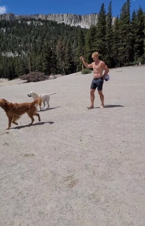 Trevor Donovan Instagram - starring Shadow, Chance and Tito (as Sassy)
