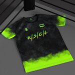 Trey McBrayer Instagram - Smoke 'em if ya got ‘em cause the official Rascalz Football Jersey is here.💚 Straight outta the Treehouse & available for pre-order NOW: https://blcksmth.co.uk/products/rascalz-football-jersey