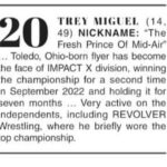 Trey McBrayer Instagram - Number 20 💚 @officialpwi