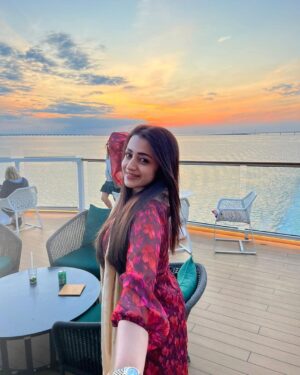 Trisha Instagram - Smell the sea and feel the sky,
Let your soul and spirit fly…🕊️
Oh summer!You were wonderful❤️🧿