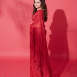 Trisha Instagram - Thanks to everyone who made me feel like a “WOW” 🤣✨🌹🧿 Outfit: @toraniofficial Jewellery: @grtjewellers Style team : @ekalakhani @team___e @malinikarthikeyan @harshene.ravichandar HMU @makeupandhairbypris @rachelstylesmith Photographed by @kannasrihari #leo #TeamE #StyledByEka #bloodysweetvictory #LCU #leosuccessmeet