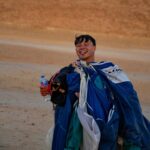 Tristan Defeuillet-Vang Instagram - Photo dump d’une des expériences les plus folles de ma vie 🇪🇬🪂 Pour voir comment un débutant en parachutisme tente une des figures les plus durs du Freefly au dessus des pyramides… rdv sur YouTube ❤️ #PMP #Parachutisme #Freefly Shot by @zendom_ 🫶🏼 Shirt by @optiongravity 🫶🏼 Coached by @gregcrozier.airwax & @karinejoly.airwax ❤️ Great Pyramids of Giza, Cairo, Egypt