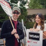 Troian Bellisario Instagram - Today was an absolute blast. @imarleneking put out the cAll for the #pllfamily to picket in solidarity with @wgawest and @wgaeast and look at everyone who joined! (@directorsguild @sagaftra and @iatse #unionstrong!!) It was such a joy seeing these faces again and hugging these incredible human beings. And slide two is a gathering of some of the people you all can thank for the best thrills and chills of 7 years of @prettylittleliars (seriously we had the best of the best) And without our writers we are nothing. Spencer Hastings wouldn’t have had a single good line and A never would have kept you guessing with every episode. Cheers to all of you who came today. Let’s get these folks what they deserve #wgastrike Warner Brothers Studio