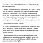 Troian Bellisario Instagram - From the minds of @sleepinthegardn & @jclosefaction comes #AdLucem a new socio-political thriller series set in New York City a few years in the future. Coming soon 👀