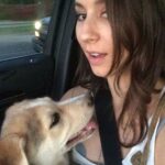 Troian Bellisario Instagram - It’s QUEEN BEANS BIRTHDAY! Here is to the best friend a girl could wish for. The Tilda Swinton of dogs. She’s got a heart where her head should be and 8 stomachs made for eating anything. Literally anything, you garbage dog. she’s the sweetest bag of beans you’ll ever hold. Because even at 90lbs she still thinks she’s a lap dog. And she kisses with her teeth. Gosh am i lucky. I’m so grateful Michelle (our beloved security guard at WB) put up a flyer for puppies over the donuts at crafty at PLL in 2014. I saw the litter and fell for the one girl. The blonde. I tried to give her a majestic name “Beawolf Luna” but pretty soon she established herself as Beans. Beelzebub. Beanzers. Or BEABEABEABEABEA. She’s been my ride or die for 8 years. And today @kikishrader was taking such good care of her while i am still so far away. I love you ladies. And Bea. You were my first daughter… don’t tell the girls.