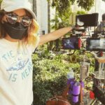 Troian Bellisario Instagram - Well, on my last day of 35 I got to shoot outside of city hall in my hometown with some really good friends and wonderful collaborators. Feeling like a pretty lucky duck. Downtown Los Angeles