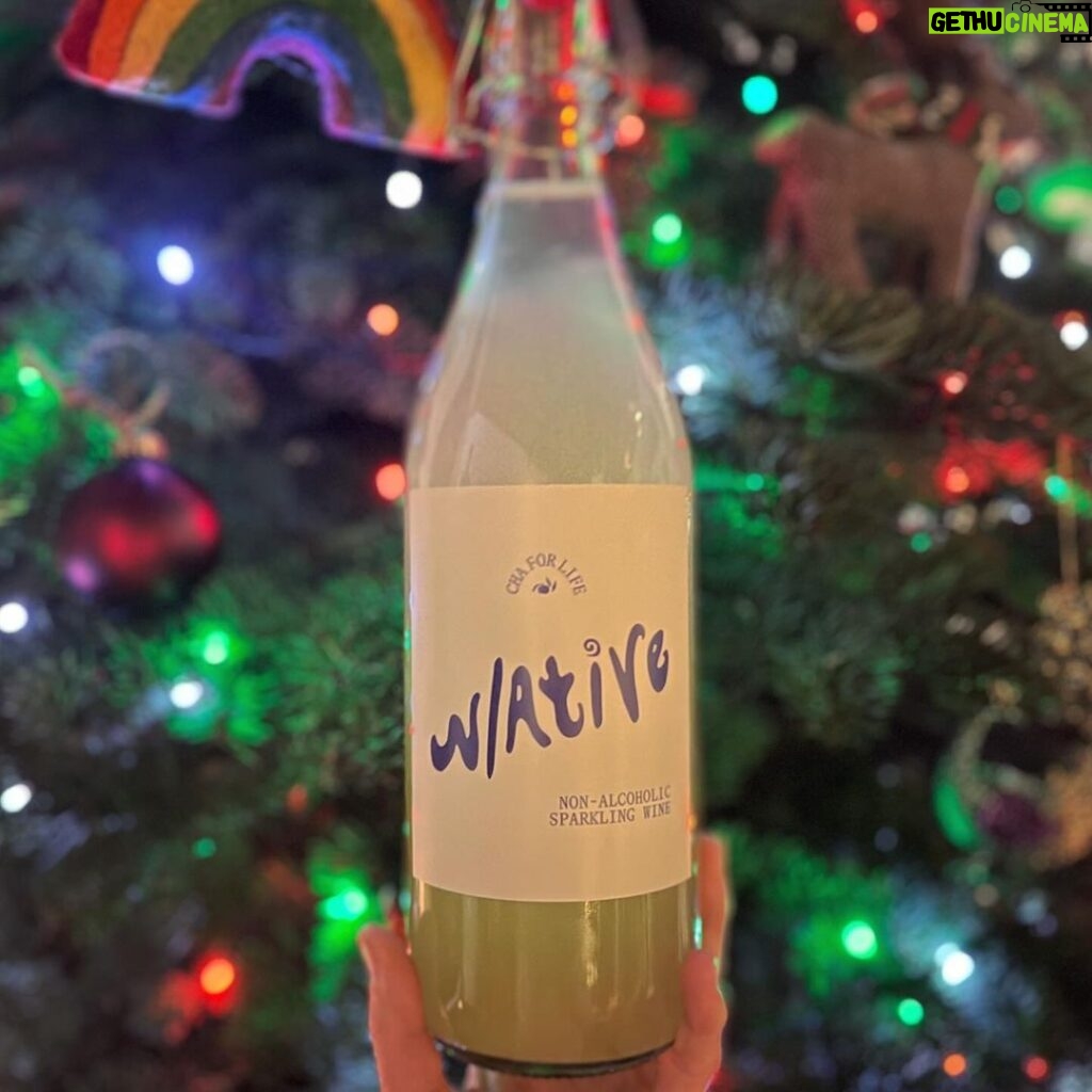 Troian Bellisario Instagram - I am so excited to tell you about the generous collaboration between @betterbooch and @every_day_action From today until the end of the year @betterbooch will donate 10% of sales of this amazing non-alcoholic sparkling wine to @every_day_action So whether you’re sober, sober-curious or just want something delicious that makes a real difference in the LA community. Grab a bottle and make a toast. (Link in bio) Also I personally have tried this and it is SO GOOD. Happy holidays everyone. Stay safe. Los Angeles, California