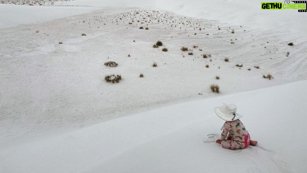Troian Bellisario Instagram - White Sands National Park