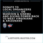 Troian Bellisario Instagram - Senators Joe Manchin and Kyrsten Sinema are willing to let Mitch McConnell keep his beloved filibuster. But we can help #AxeTheFilibuster by donating to local organizers who are holding Manchin and Sinema accountable. Click the link in my bio to learn more.