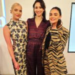 Troian Bellisario Instagram - How lucky am I? Our first @every_day_action action and I got a mini reunion with these two angel people!!! Thank you for coming @ashleybenson & @lucyhale seeing you both in person is definitely a highlight of my whole year!