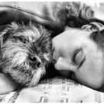 Troian Bellisario Instagram - 17 years and still not long enough. Charlie (Charleston Zappa) welcomed me into a life with @patrickjadams . I was the new girl, he tolerated me. And though I had dogs before, Charlie was the one that grew me up. He was our first kid. The first one to teach me it wasn’t just about me. It was about the family. Feed me, walk me, love me. Put yourself aside. And it was the most incredible lesson. Charlie you made us parents, you were there through everything. The honeymoon phase, moving in together, 7 years of long distance, the ups, the downs, the rattlesnakes, the coyotes, the surgeries, the long days and nights on sets, the long periods of unemployment, the first house, our engagement, your sister Bea coming home, our adventures, our marriage, the birth of our children, their cries, their giggles, them pulling at your ears and tail, our first van trip across the country, our first summer at the cottage. You stayed through it all and left us some gnarly farts. You loved us through every moment. You were a rock and you made us the family we are today. You were a great teacher. And now. You are teaching us to say goodbye. With grace, with love, still softly whispering… it’s not just about you. It’s about the love you share in this brief, beautiful breath of life. I miss you already. I know this is only a new beginning of a life on the other side of you. But my heart is filled with your love, your lessons, and always, always it will always carry your memory. Sleep sweet my love, enjoy all the best treats, catch all the frisbees, and run wild and free. We love you.