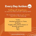 Troian Bellisario Instagram – The big meal is coming up and @every_day_action is aiming to serve 1,500 people in Los Angeles. Would you like to help? 

If you live in the area please consider making a dish or two and donating it to us… OR if you don’t like to cook, don’t have the time or don’t live in LA please consider donating monitarily to support the day.

I know we all have so many places and people we want to give to, care for and make safe right now. I appreciate you taking the time to read this and donating if you can. (And if you can’t. Love you no matter what) 

Stay safe. Love one another. And have a good day. Los Angeles, California