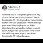 Tuğçe Kazaz Instagram - Cumhurbaşkanı Erdoğan bugüne kadar neyi çözmedi ki ekonomiyi de çözmesin? Kemal Kılıçdaroğlu 75 yıllık ömründe neyi çözdü ki bu saaten sonra bir şey çözsün? #erdoğan #kılıçdaroğlu #ekonomi #seçim2023 #milletittifakı #cumhurittifakı #türkiye #tuğçekazaz #tugcekazaz #shorts #reels
