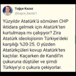 Tuğçe Kazaz Instagram - Atatürk’ten mi kaçıyorlar? #Atatürk #atatürkçü #chp #kandil #türkiye #seçim2023 #tuğçekazaz #tugcekazaz #reelsvideo #twitter