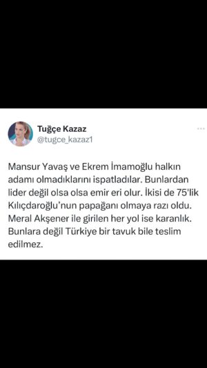 Tuğçe Kazaz Instagram - #kemalkılıçdaroğlu #mansuryavaş #ekremimamoğlu #meralakşener #altılımasa #milletittifakı #seçim2023 #türkiye #tuğçekazaz #tugcekazaz #reelsvideo #instagramreels