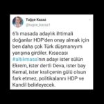 Tuğçe Kazaz Instagram – HDP VE KANDİL BELİRLEYECEK 

In order to gain the approval of the HDP, the probable presidential candidates of the table of six have started to compete with each other to show who is most anti-Turk. In short, it does not matter whether the candidate of #thetableofsix is the pheasant Ekrem, the restless Deva, Mr. Kemal or the Gül of the Queen, the HDP and Kandil will determine their policy.

I address the voters of the table of 6 who gather around round tables, stuff themselves, and do not put up a single candidate: 
You see what is happening, you see the desperation and incompetence at the table. Why do you still support them, why do you want to be condemned to this incompetence?

#hdp #kandil #altılımasa #kılıçdaroğlu #erdoğan #bahçeli #meralakşener #iyiparti #chp #akparti #mhp #cumhurittifakı #milletittifakı #türkiye #seçim #tuğçekazaz #tugcekazaz #reels #instagramreels #reelsvideo