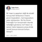 Tuğçe Kazaz Instagram - SEBEP?! If someone sweats all the time, not when he is working but when he is talking, he should not be trusted or believed, he is lying. Have you ever seen Ekrem Imamoglu sweating outside his speeches? Every time he goes in front of the audience, he sweats beads of sweat with a handkerchief in his hand. Why is that? Si quelqu'un transpire tout le temps, pas quand il travaille mais quand il parle, on ne doit pas lui faire confiance ni le croire, il ment. Avez-vous jamais vu Ekrem Imamoglu transpirer en dehors de ses discours ? Chaque fois qu'il va devant le public, il transpire des perles de sueur avec un mouchoir à la main. Pourquoi donc ? #ekremimamoğlu #imamoğlu #yalan #tuğçekazaz #tugcekazaz #reels #instagramreels #reelsvideo