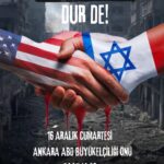 Tuğçe Kazaz Instagram – İlk defa asıl faili protesto edeceğiz. Gerçekten bu kanın durmasını istiyorsanız imkanım olsa gelirdim demeyin, gelmek için mücadele edin. Keşke orda olsaydım demeyin, olabilme imkanınız varsa yarın orda olun. Hiçbir şey yapamıyorsanız bunu yayın, duyulmasını sağlayın. Allah samimi mücadele edenlere mutlaka yardım edecektir. Bu insanlığa, masumiyete ve çocuklara karşı açılmış bir savaş ve hedefinde sadece Filistin yok, insanlığımız var. Bugün ayağa kalkmayacaksak, zulüm karşısında durmayacaksak ne zaman duracağız? Biz değilsek bunları kim durduracak? Onun için gelin 16 Aralık Cumartesi Saat 14:30’da ABD Büyükelçiliği önünde herhangi bir taşkınlığa mahal vermeden demokratik haklarımız çerçevesinde çok net ve gür bir ses çıkaralım. Emin olun ki ancak bu şekilde ABD duracak, yoksa Gazze ve Filistin yok olmadan, hatta tüm bölgeyi kana bulamadan bu tek taraflı acımasız ve vahşi savaş durmayacak.

#SoykırımaDurDe
