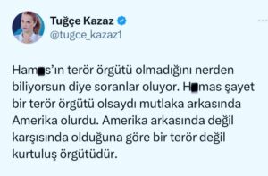 Tuğçe Kazaz Instagram - KURTULUŞ ÖRGÜTÜDÜR.