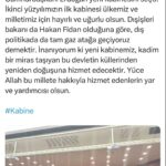Tuğçe Kazaz Instagram - CUMHURBAŞKANI ERDOĞAN'IN YENİ KABİNESİ cumhurbaşkanı #erdoğan #receptayyiperdoğan #cumhurbaşkanımızreceptayyiperdoğan #hakanfidan #mahinurözdemirgöktaş #mehmetşimşek #aliyerlikaya #kabine #ikinciyüzyıl #türkiyeyüzyılı #bakan #tbmm #hayırlıolsun #türkiye #tugçekazaz #tugcekazaz #reels #tiktok #shorts