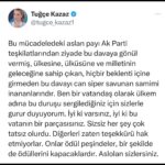 Tuğçe Kazaz Instagram - ASLOLAN SİZLERSİNİZ #erdoğan #receptayyiperdoğan #cumhurbaşkanımızreceptayyiperdoğan #akparti #cumhurittifakı #kemalkılıçdaroğlu #kılıçdaroğlu #milletittifakı #seçim2023 #2023 #28mayıs #zafer #iman #müslüman #inanan #türkmilleti #millet #türkiye #türkiyeyüzyılı #tuğçekazaz #tugcekazaz #reels #reelsvideo #tiktok #shorts