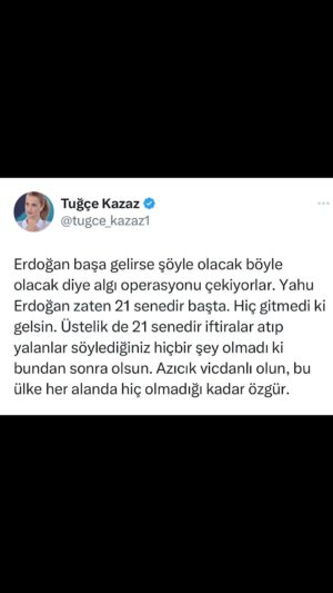 Tuğçe Kazaz Instagram - AZICIK VİCDANLI OLUN! 

#akparti #chp #kemalkılıçdaroğlu #kılıçdaroğlu #erdoğan #receptayyiperdoğan #milletittifakı #cumhurittifakı #seçim2023 #2023 #28mayıs2023 #türkiye #tuğçekazaz #tugcekazaz #shorts #reels #instagramreels #reelsvideo #tiktok
