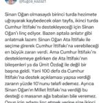 Tuğçe Kazaz Instagram - SİNAN OĞAN'I LİNÇ ETMEK YERİNE ONA MİNNETTAR OLMALISINIZ #sinanoğan #erdoğan #receptayyiperdoğan #cumhurittifakı #milletittifakı #akparti #chp #kılıçdaroğlu #kemalkılıçdaroğlu #ataittifakı #seçim2023 #14mayıs #28mayıs #linç #türkiye #tuğçekazaz #tugcekazaz #reels #reelsvideo #tiktok #shorts