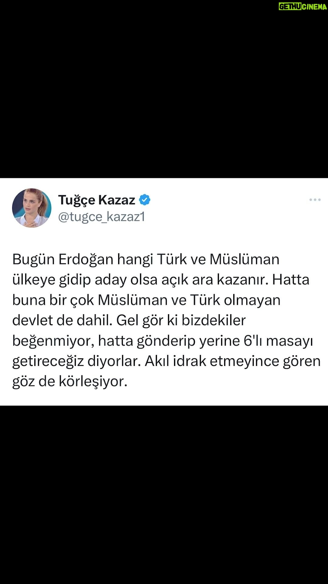 Tuğçe Kazaz - 24.7K Likes - Bugün Erdoğan hangi Türk ve Müslüman ülkede aday olsa kazanır.
#erdoğan #receptayyiperdoğan #kılıçdaroğlu #kemalkılıçdaroğlu #müslüman #türk #seçim2023 #2023 #14mayıs #24mayıs2023 #türkiye #ikinciyüzyıl #tuğçekazaz #tugcekazaz