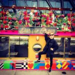 Tuppence Middleton Instagram - Colour for the one who is always in black. Fave @maramacorlett
