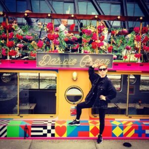 Tuppence Middleton Instagram - Colour for the one who is always in black. Fave @maramacorlett