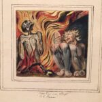 Tuppence Middleton Instagram - William Blake @tatebritainlondon 🖤 “Is the female death Become new life” “Fearful of the pain I travel on” “Vegetating in fibres of blood” “Everything is an attempt To be human” “I sought pleasure and found pain Unutterable”