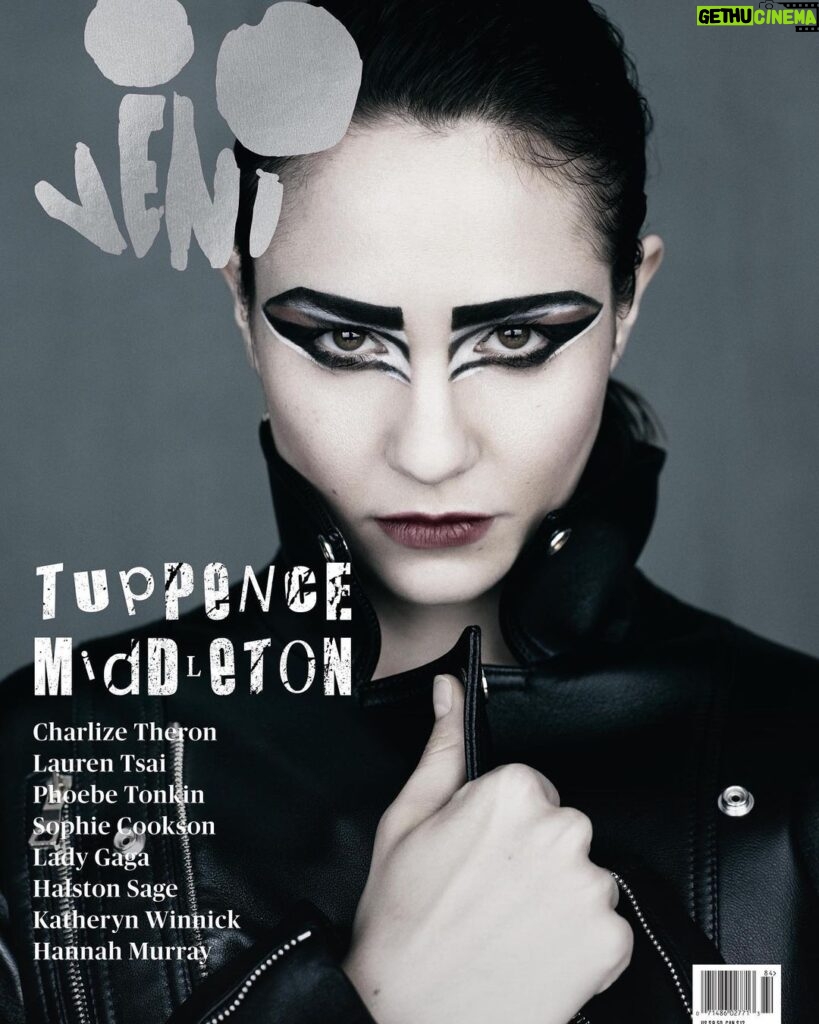 Tuppence Middleton Instagram - Living out my goth fantasies for the cover of @venimagazine .... out now. 📸 courtesy of the incredible Rankin. See magazine for full shoot, but here is a taster. Thankyou to the lovely team ... @noronhacreative @aboudandaboud @rankinarchive @ejwitt @sandrablaz @earlsimms2 @lizdaxauer