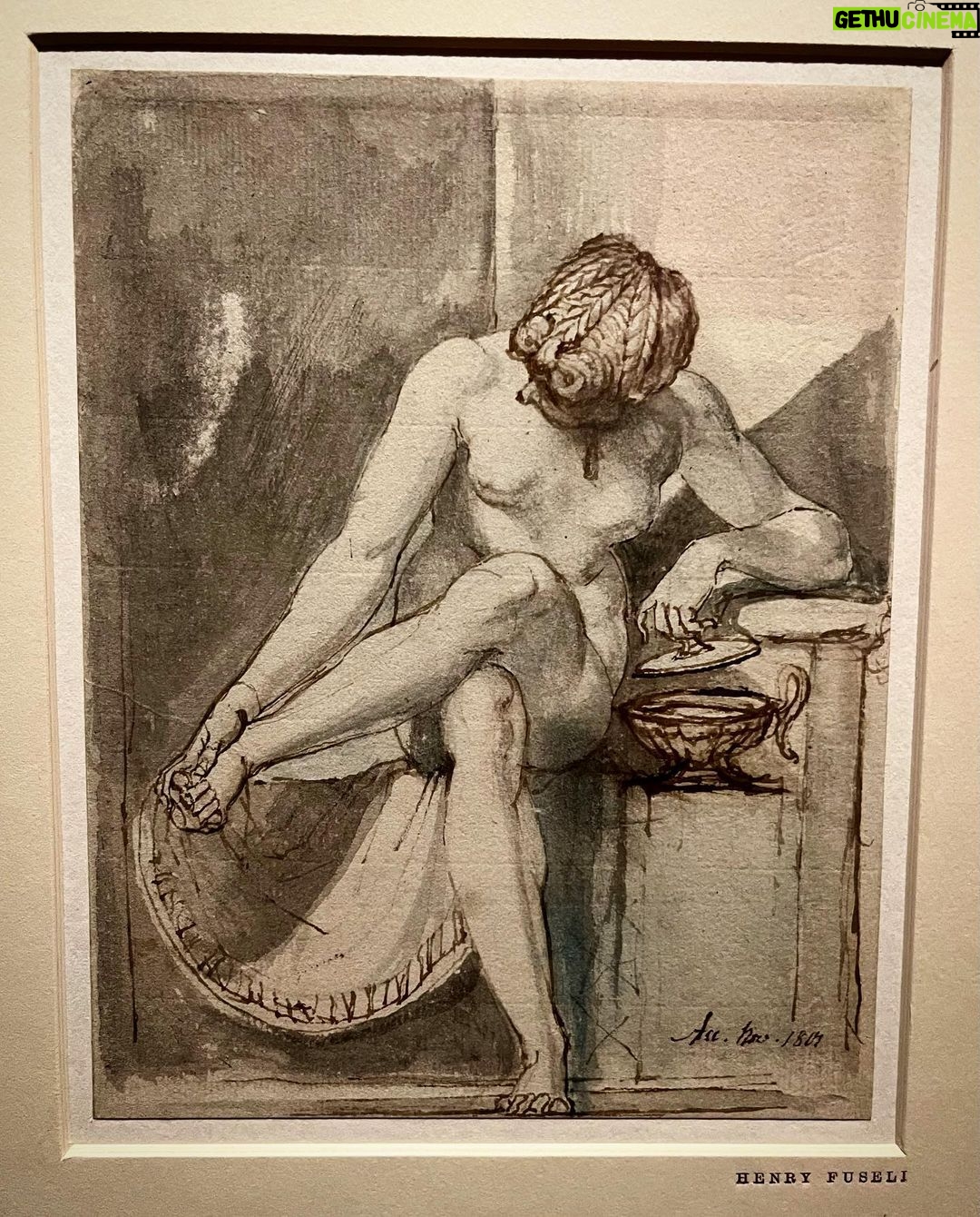 Tuppence Middleton Instagram - Charming bit of Fuseli à Paris