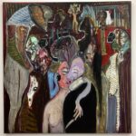 Tuppence Middleton Instagram - @monaosmanart @saatchi_gallery An Inappropriate Waltz. Big fan of this.