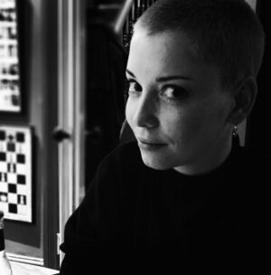 Tuppence Middleton Instagram - Shaved hair, don't care.