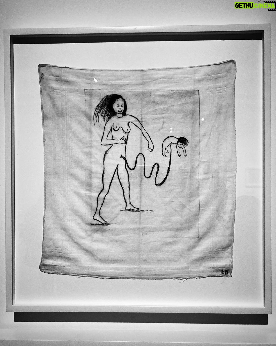 Tuppence Middleton Instagram - Louise Bourgeois, dawn ‘til dusk.