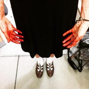 Tuppence Middleton Instagram - I won’t tell I promise... #shadowplay @malaemde