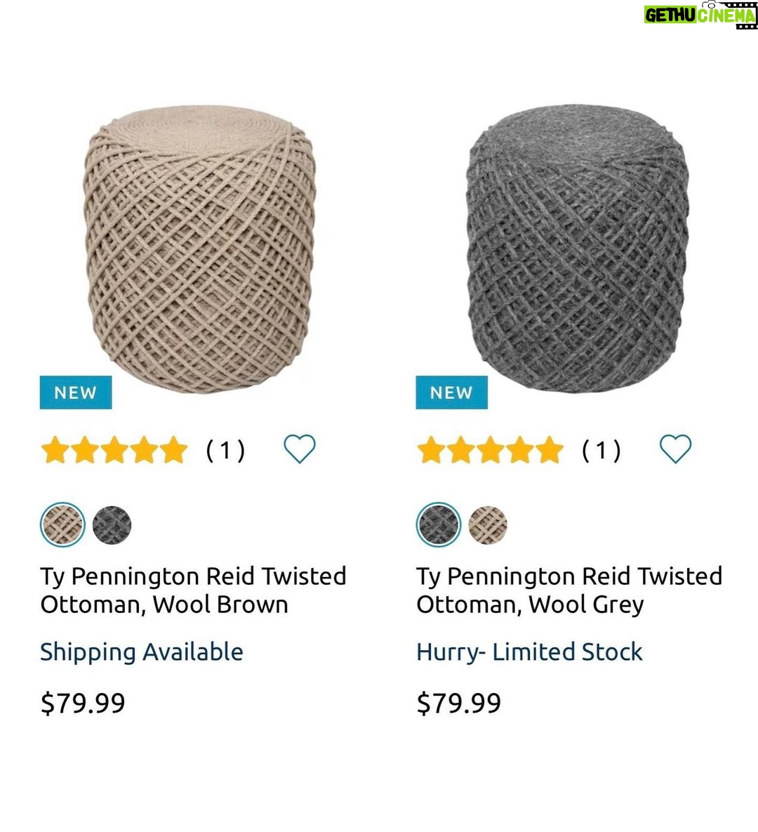 Ty Pennington Instagram - Best way to add depth to a neutral space? Layers of texture ππΌ Iβm loving the Reid Twisted Ottoman from my latest collection with @athomestores π€πΌ Works perfectly as a side table or extra seating in a pinch! #athomextypennington #athome #partner #design #designcollaboration #interiors #neutraldecor #neutralstyle #affordabledecor #decor #typennington #typenningtondesign Saint Augustine, Florida