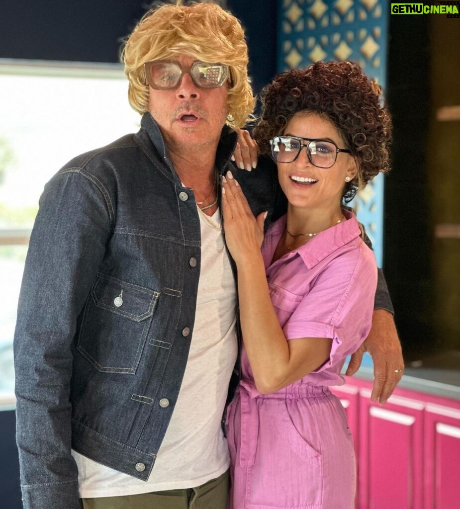 Ty Pennington Instagram - 🪩 TONIGHT 🪩 Need a good laugh?? Watch me make an ass of myself on 📺🏡#BarbieDreamhouseChallenge all in the name of #KensDen Tune in at 8/7c on @hgtv & @streamonmax 🥳#TeamAlisonandTy #Ken #70s #Disco Malibu, California