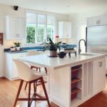 Ty Pennington Instagram - #Tb to my Venice kitchen. Classic all white made a little more exciting with mix and match countertops 💙 #typenningtondesign #kitchendesign #whitekitchen Venice Beach, California