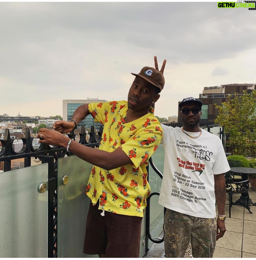 Tyler, the Creator Instagram - Sir Abloh was a true geek about things. Passion seeped through everything he did. Whether a random set of songs we've never heard or what pantone the wing of a plane should be, he always meant it. My favorite project of his was that Benz G-Wagon. My eyes couldn't comprehend what it was. My brain couldn't fathom that it was real. But my body and spirit was overjoyed cause i didnt know we could do those type of things and THE NIGGA DID THAT! He kept upping it, every single time. Ahead. ABLOH. that strong African last name. few years back i started using more of my African last name OKONMA because of how regal Virgils felt. Everything he did felt like he said " hey over here, coast is clear" whenever i questioned things. now about a week away since we last spoke, that convo i thought was random holds so much more weight now. Sometimes, part of us sharing our wild ideas is to get approval from our peers to keep it pushing, but virgil was ALWAYS a cheerleader. For everyone. That hand of his opened doors, lead people in and tossed the keys outside for the next person to have. i wish i was able to see him see what his helping hand did for me. his spirit is around tho. i feel it. he'll see it. i'll keep pushing and trying things while leaving the door open. he'll shake those pom-poms. we'll keep that on loop. safe travels.