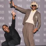 Tyler, the Creator Instagram - WALL STREET JOURNAL AWARDED ME WITH MUSIC INNOVATOR OF THE YEAR. MAN, THANK YOU! AND RAKIM, MY GUY! WE USED TO HATE EACH OTHER AND I HAVE TO SAY YOU CHANGED THE COURSE OF MY SHIT AS SOON AS WE REALIZED THAT WAS STUPID. THANK YOU MAN, NIGGAS LEVELED UP BIG TIME! I APPRECIATE YOU, AND EVERYONE ELSE THAT WAS THERE, 🤗🤗🤗: @msmelina @cindysherman @riccardotisci17 @wsj @wsjmag @asaprocky @imaanhammam ( im forget people)