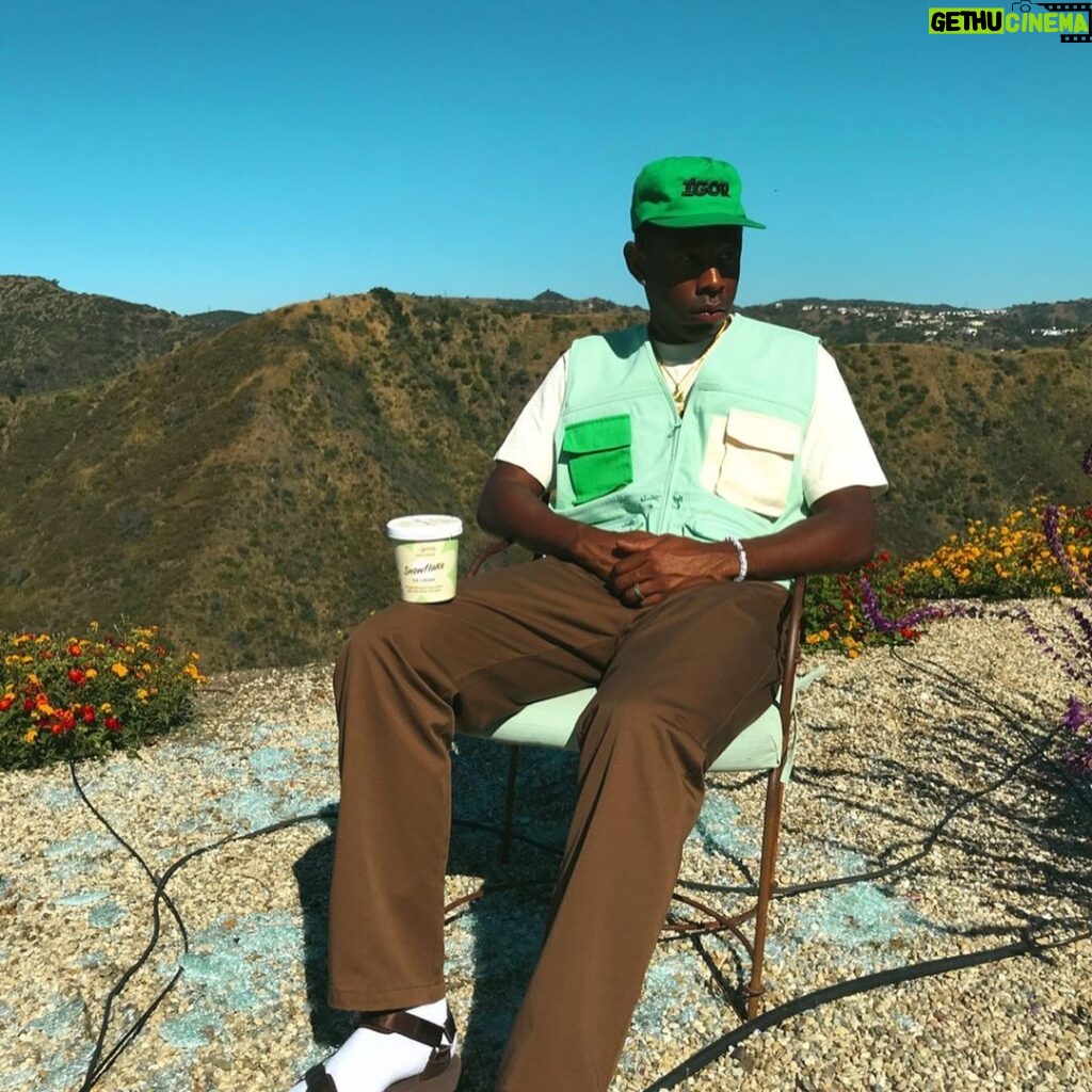 Tyler, the Creator Instagram - IVE MADE AN ICE CREAM WITH @jenisicecreams : JULY 6TH ONLINE/GOLF -- JULY 8TH AT JENIS STORES*