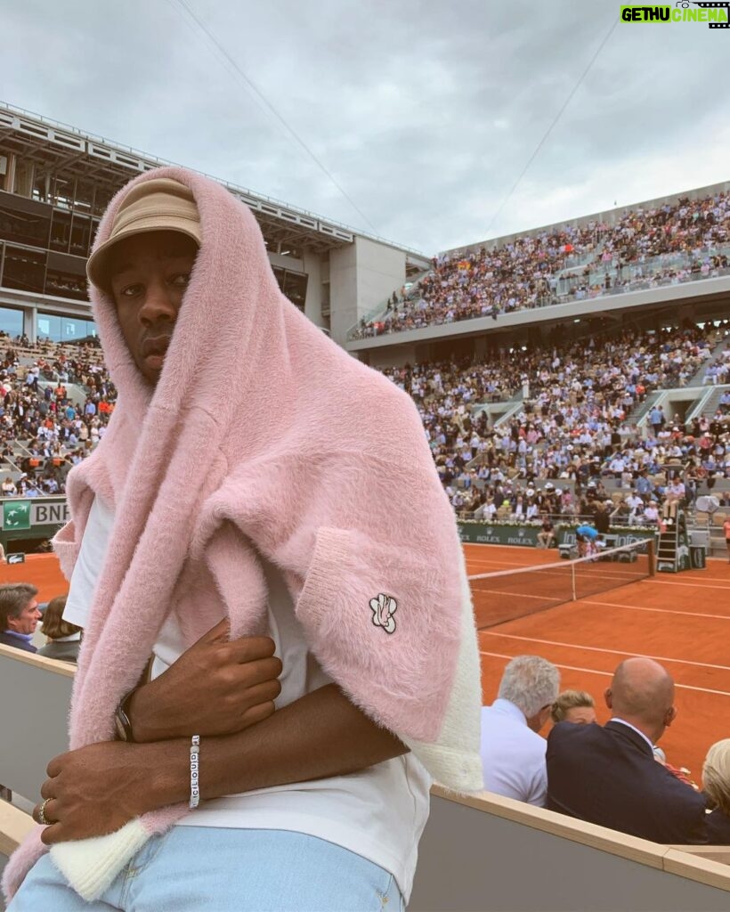 Tyler, the Creator Instagram - FRENCH OPEN / PALACE OF VERSAILLES