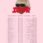 Tyler, the Creator Instagram - IGOR TOOR tickets on sale 10am. golfwang.com